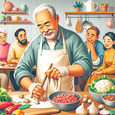 言教授要稳住肉馅小水饺视频：言教授美食视频爆火，交友圈热聊小水饺
